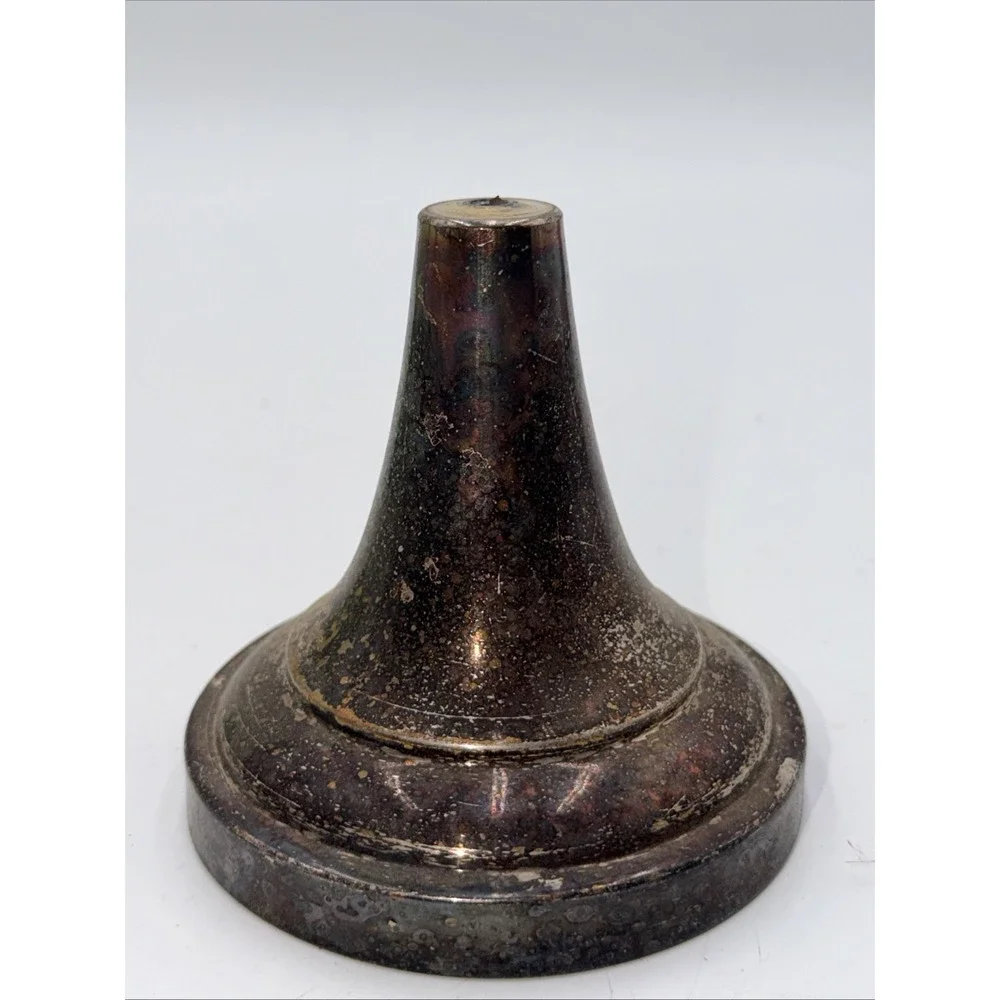 Vintage Antique Brass Bell Ceiling Mount Light Fixture Canopy 5.25